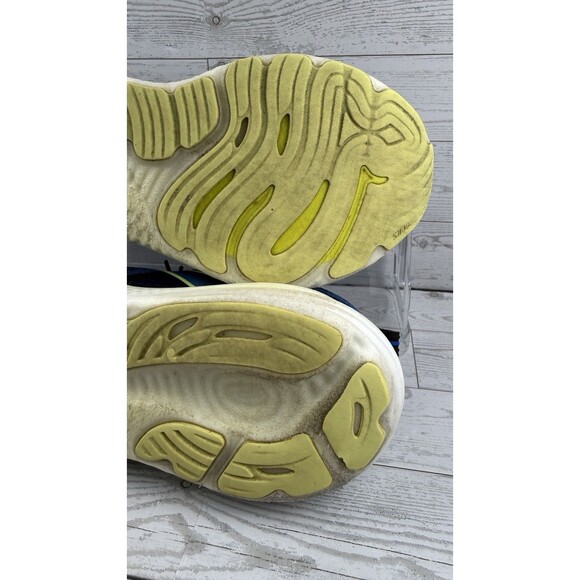 Brooks Glycerin 22 Shoes Mens Sz 10 Black Cobalt Neo Yellow Running Athletic #61 main image 4